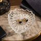 Small crystal shell-shaped dish – Key tray or jewellery holder