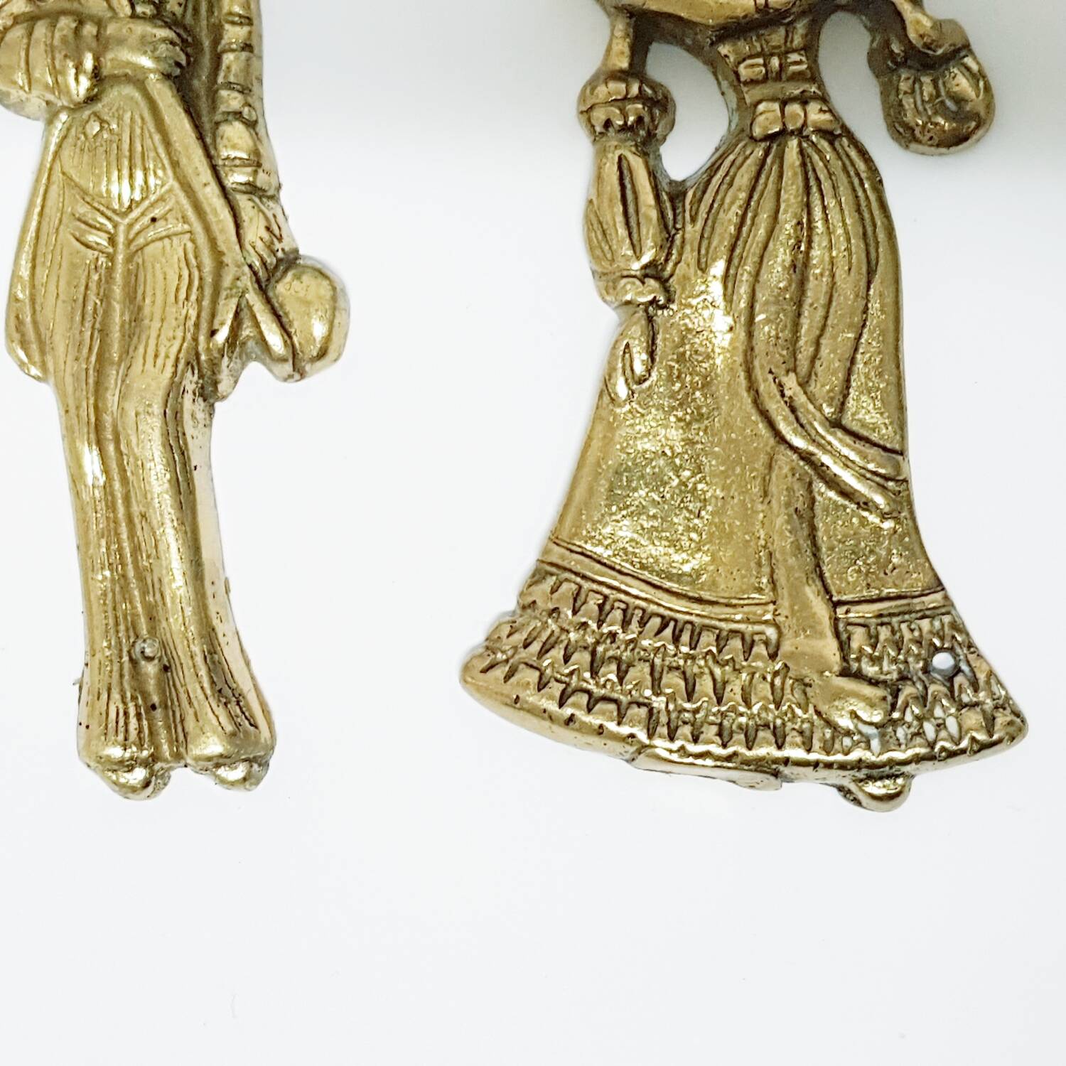Suite de 2 plaques de porte de salle de bain