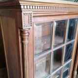 Henri 2 style display cabinet with shelves.