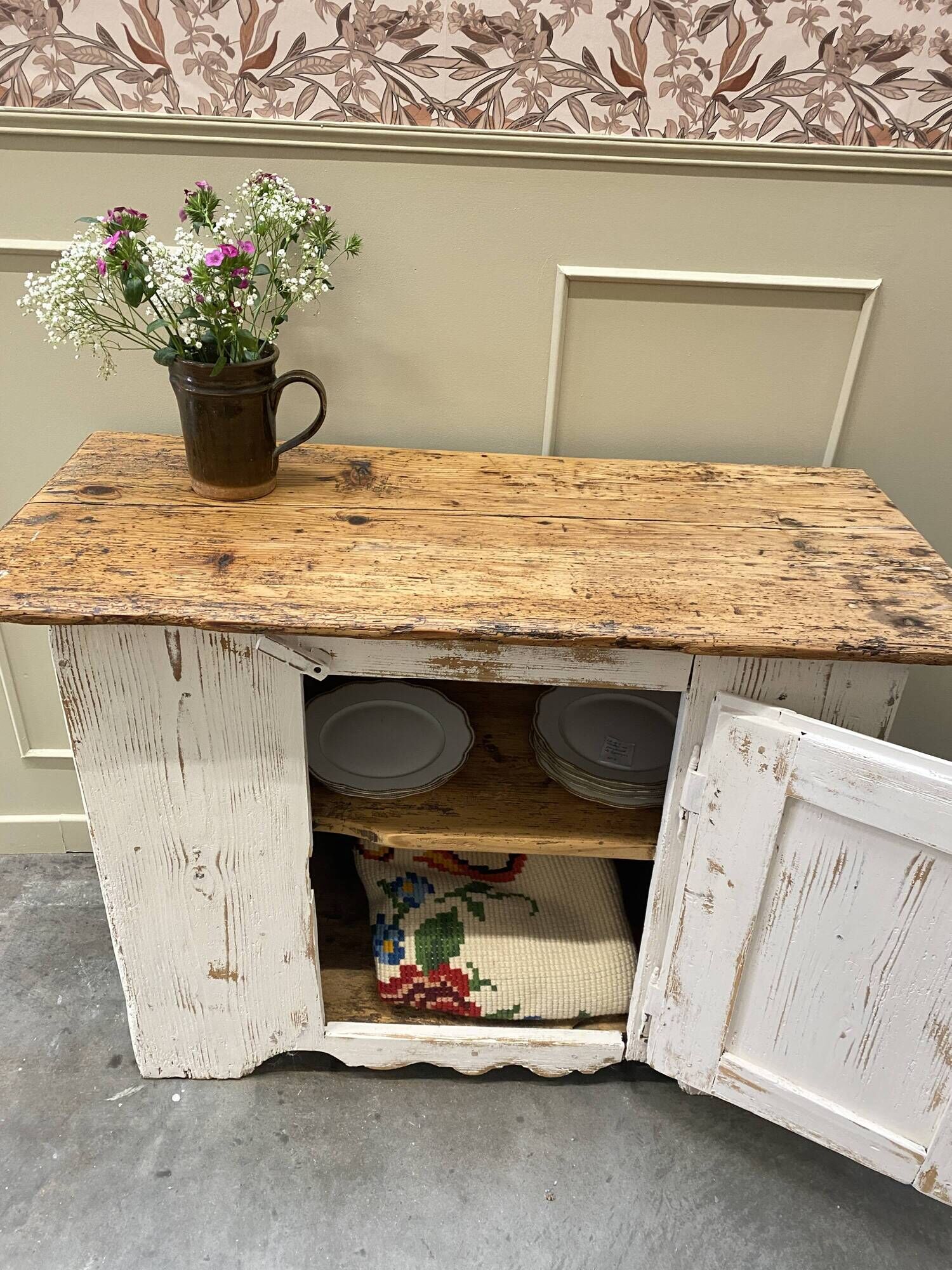 Small patinated buffet