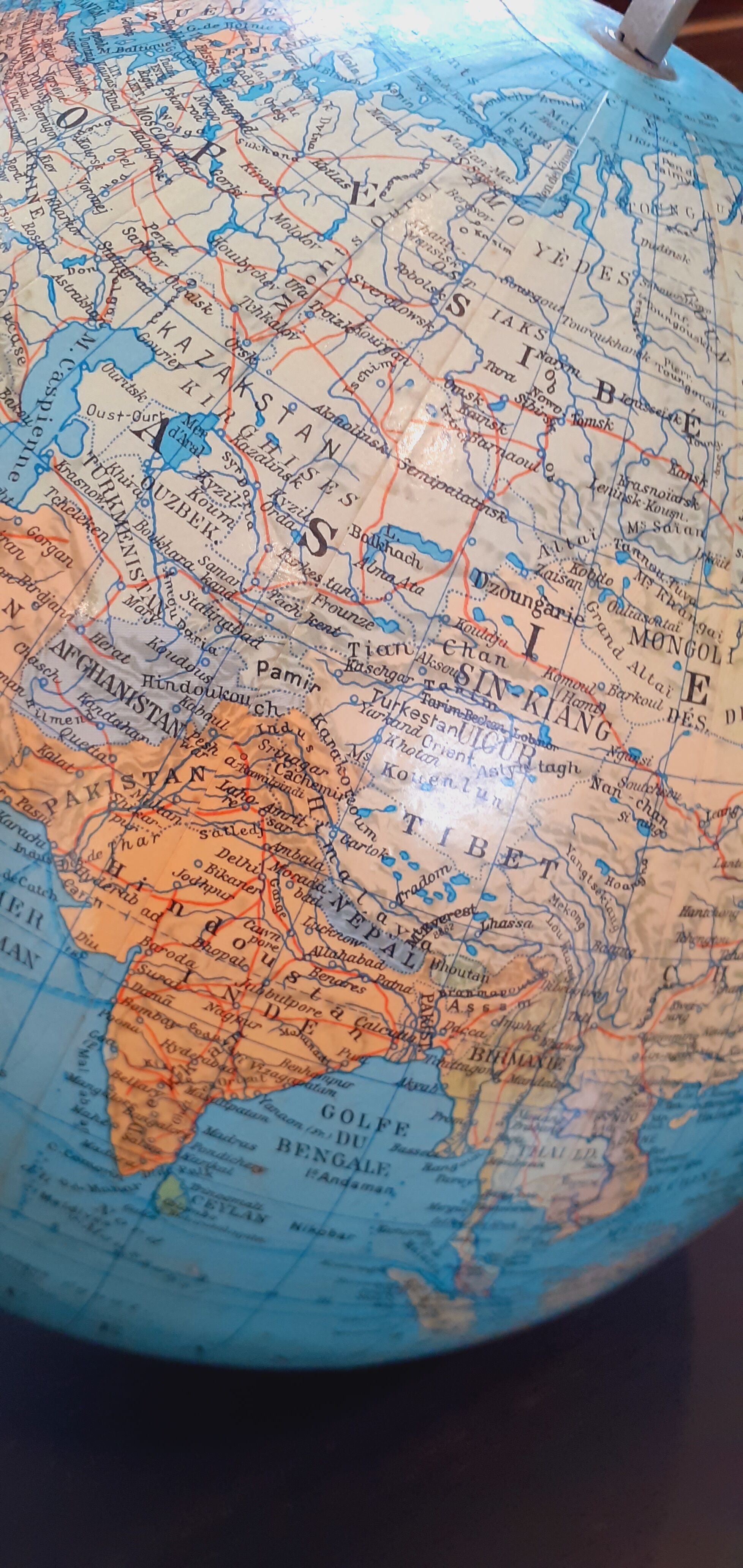 Globe Globe Vintage World Map Year 60 Magellan