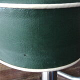 Vintage industrial sled desk