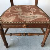 Chaise de nourrice esprit Arts and Crafts debut XXeme.