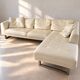 Corner sofa with chaise longue for 4 people
