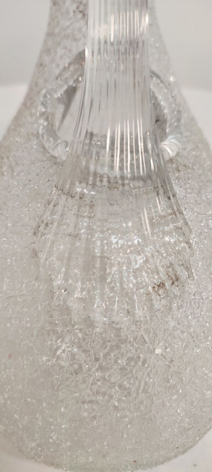 Murano glass vase Italy 1970s