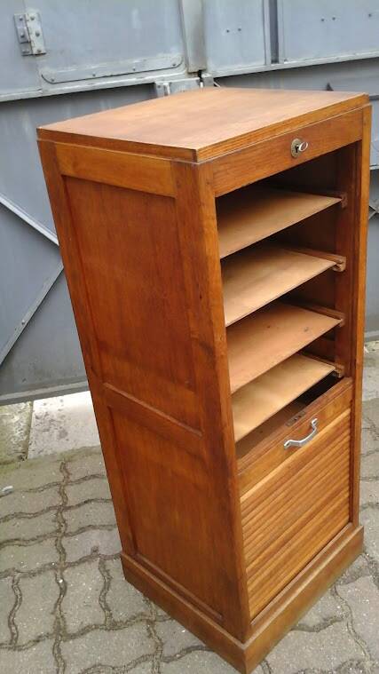 Classeur à rideau chene ancien