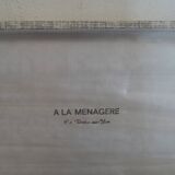 Lot 12 Art Deco style knives in case