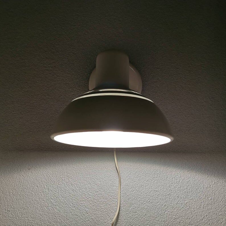 Vintage white metal applique, 1980s