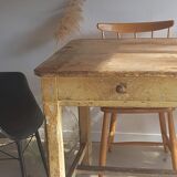 Vintage farm table