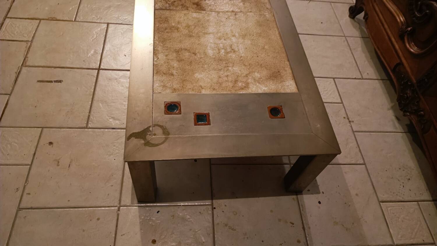 Table basse de createur