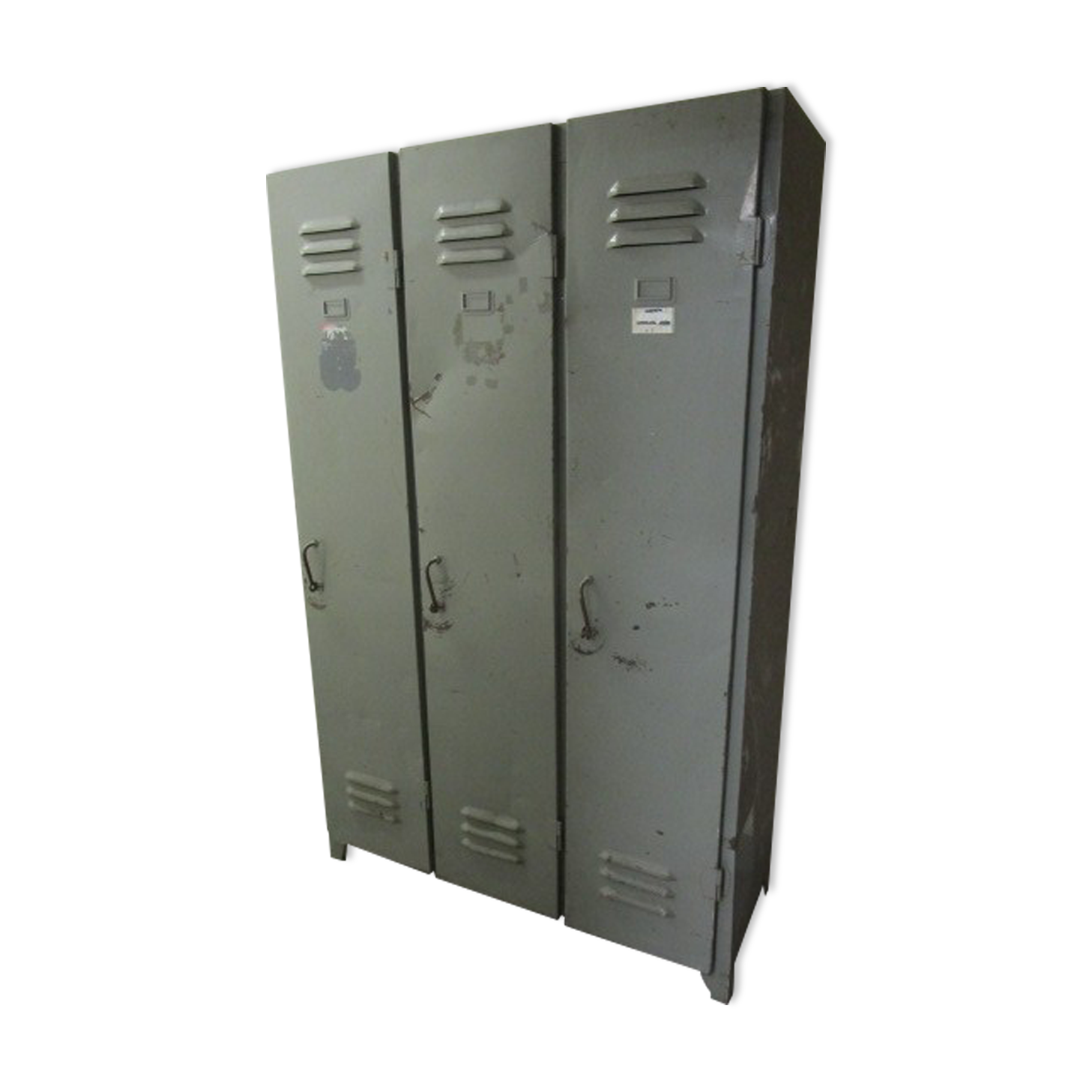 Triple industrial cloakroom