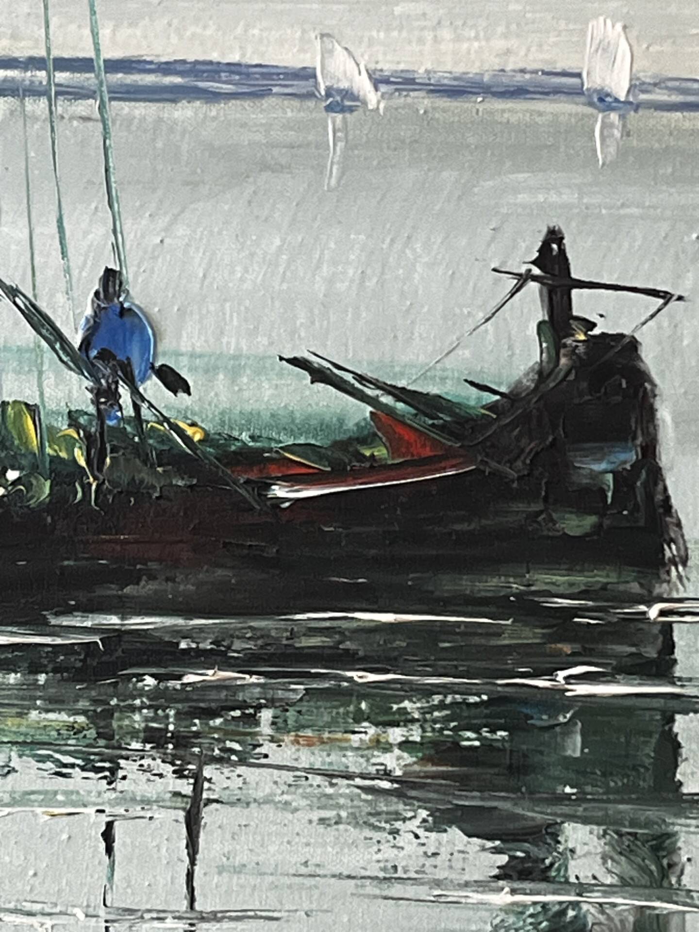 Huile sur toile