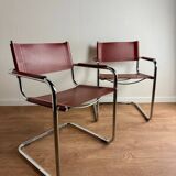 S34 armchairs in Mart Stam style