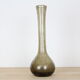 Biot bubbled glass soliflore vase, smoked