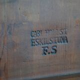 A Swedish folding table made of burl wood by Carl Hollst, Eskilstuna, 1787-1830.