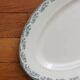 Plat ovale en terre de fer Salins