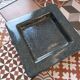 Centrepiece or large ceramic catchall in glazed ceramic signed Vila Clara.