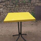1950s metal bistro table