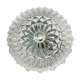 Ceiling lamp window in chiseled glass diamond tip of the 60s-70s