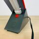 Philips 80s geometric red and black lamp