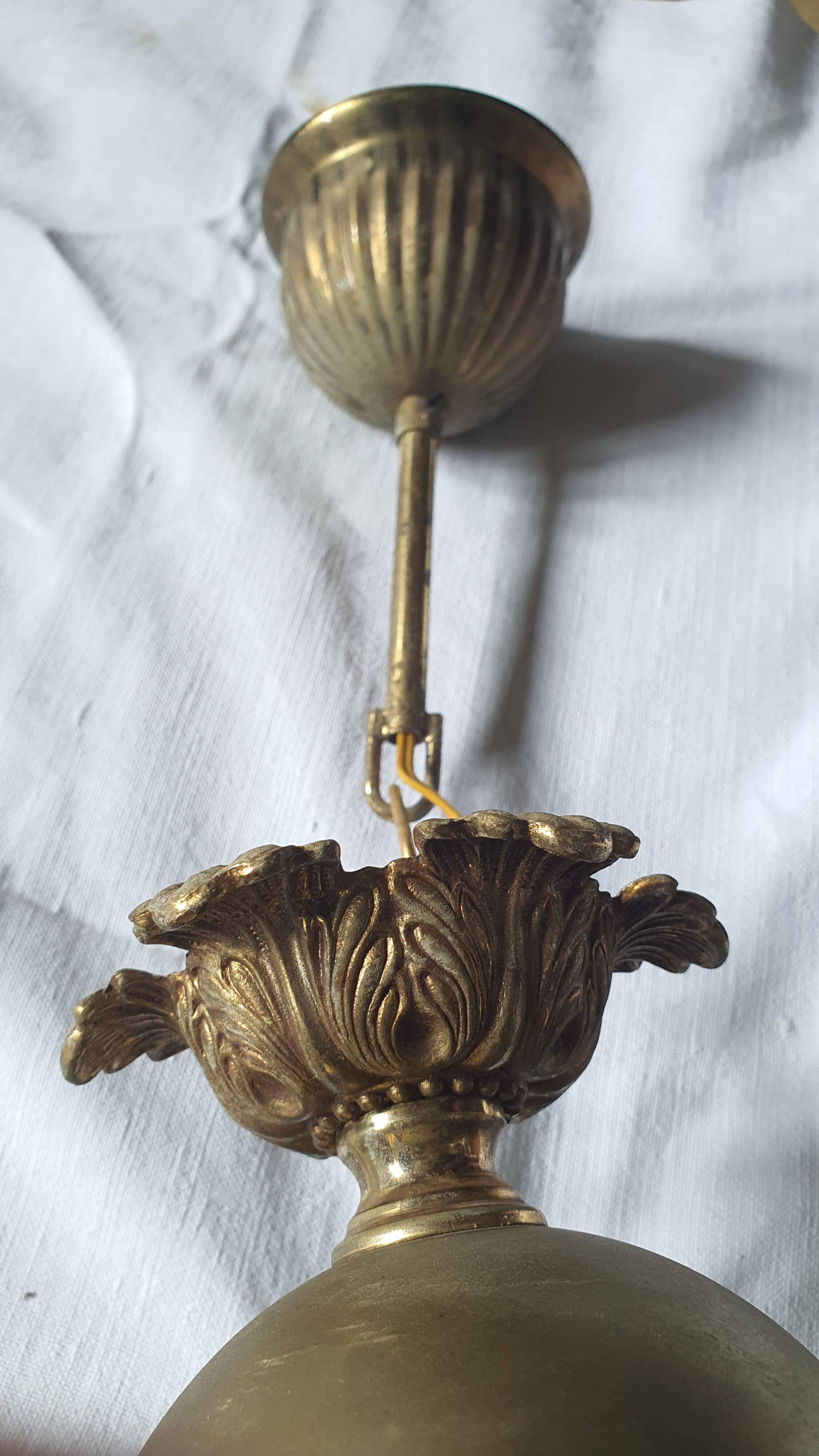 Vintage pineapple lustre