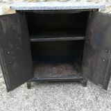 Sheet metal industrial furniture sideboard