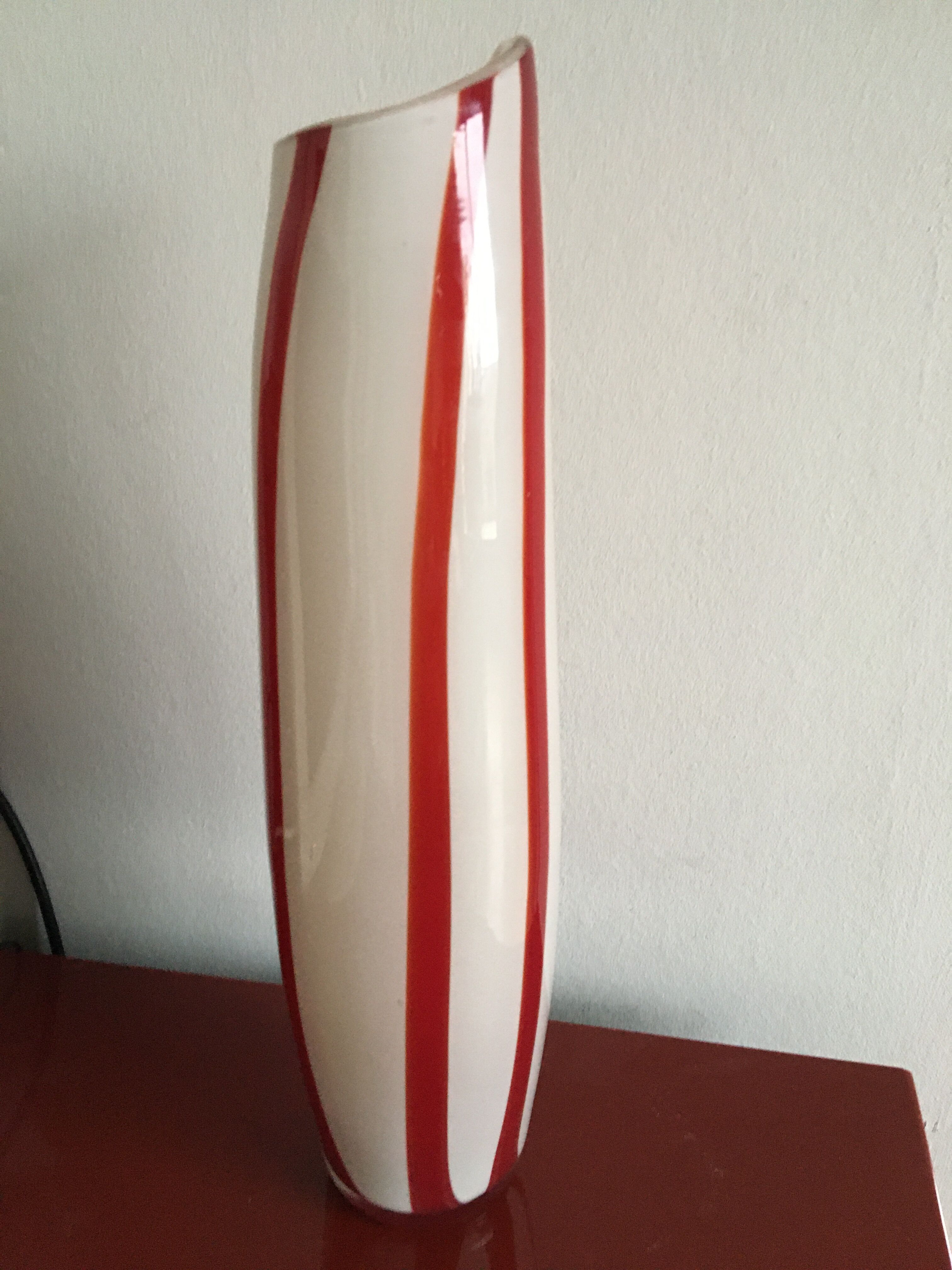 Murano swirl vase