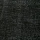 Hand-knotted persian overdyed 1970s 291 cm x 400 cm black wool carpet