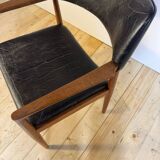 Office chair with armrests by Erik Kirkegaard – Denmark, 1960