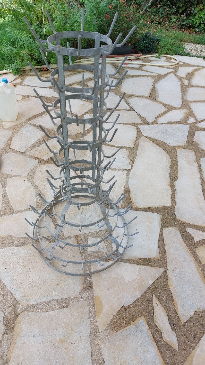 Vintage hedgehog bottle holder