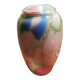 Multicoloured vase