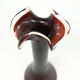 Mid-century modern vase, glass, Poland, 1970s
