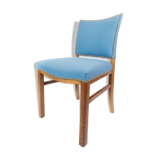 Dining room chair with legs of light mahogany of danish design, 1940s