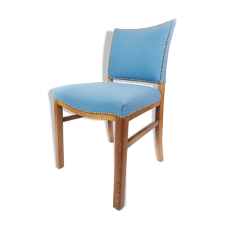 Dining room chair with legs of light mahogany of danish design, 1940s