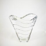 Baccarat crystal vase model Wave