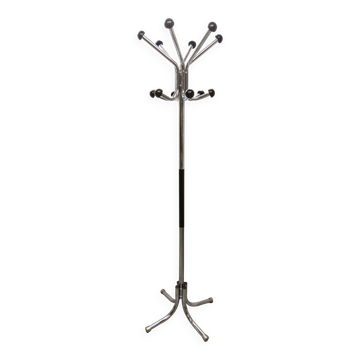 Industrial parrot coat rack 1970 12 hooks 193cm