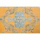 1970s Vintage Turkish Hand-Knotted Wool Cotton Brown Area Rug 176x274