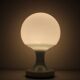 All Glass Table Lamp by Valasske Mezirici, 1960s, Czechoslovakia