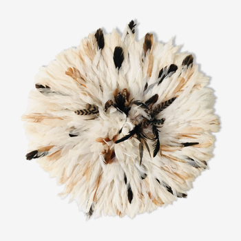 Juju Hat blanc moucheté 50 cm
