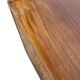 Commode vintage en bois sur pieds en acier