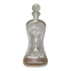 Grande bouteille Kluk Kluk en verre danoise vintage de Holmegaard, années 1970