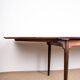 Danish extendable dining table in rosewood, model 54 by Gunni Omann