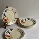Sarreguemines dessert plates