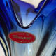 Vintage Murano twisted vase