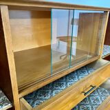 Old oak sideboard from the 50s, reconstruction period