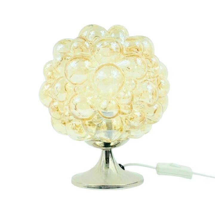 Mid-Century Modern Bubble Glass Table Lamp by Helena Tynell, Germany, 1960s