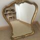 Antique gilded mirror