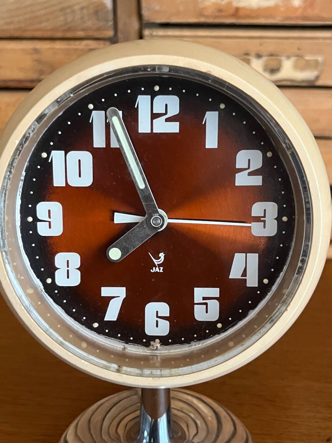 Space Age Jaz alarm clock “podic orange”