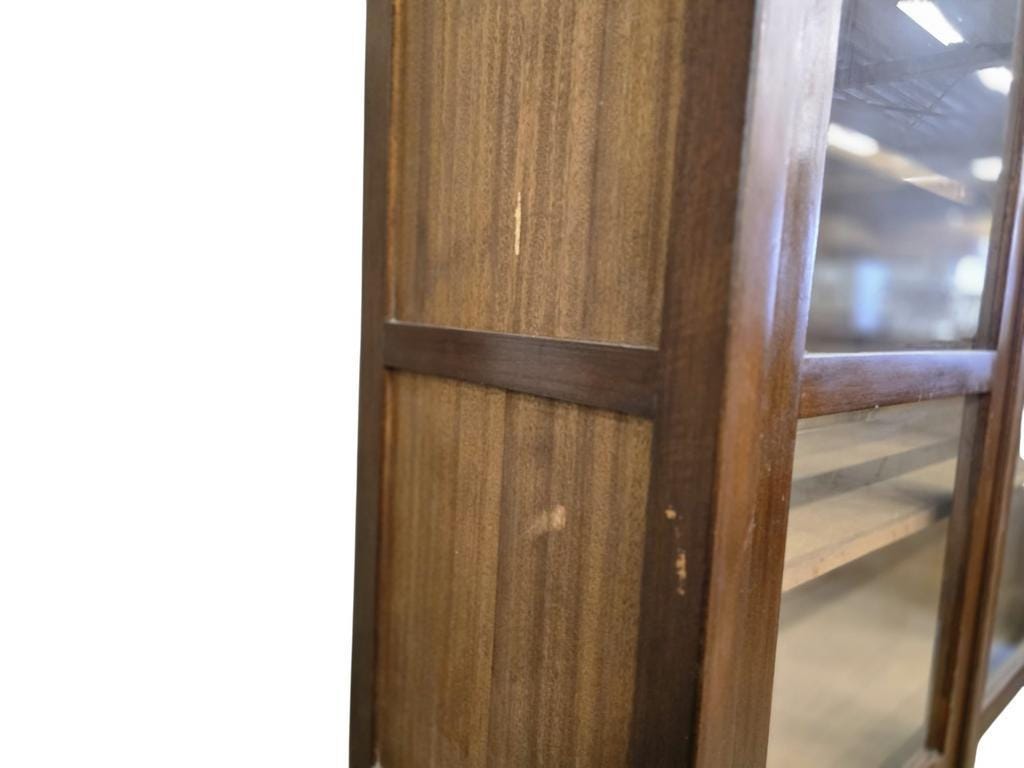 XL vintage display cabinet / laboratory cupboard / bookshelf