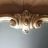 Miroir ancien doré
